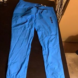 BNWT Royal Blue Track Pants. Drawstring Waist.